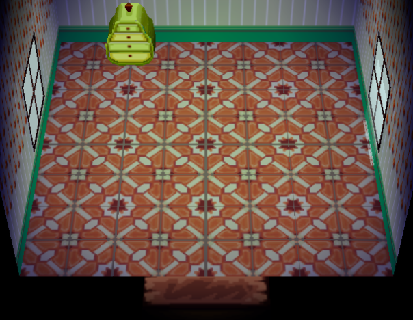 Animal Crossing Flossie жилой дом Интерьер