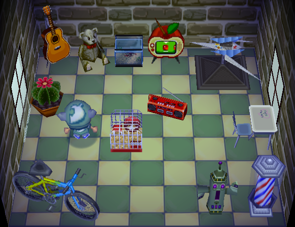 Animal Crossing Ulises Casa Interior