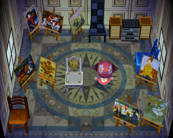 Animal Crossing Lupita Casa Interior
