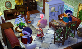 Animal Crossing: Happy Home Designer Фриг жилой дом Интерьер