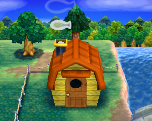 Animal Crossing: Happy Home Designer Landa Huis Vista Esterna
