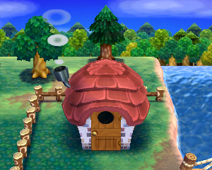 Animal Crossing: Happy Home Designer Fuchsia House Exterior