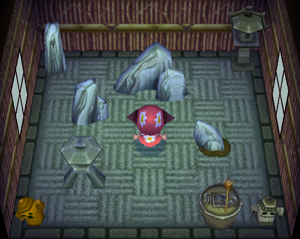 Animal Crossing Genji House Interior