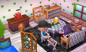 Animal Crossing: Happy Home Designer Gloria House Interior