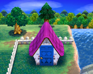 Animal Crossing: Happy Home Designer Gloria House Exterior