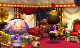 Animal Crossing: Happy Home Designer Grizzly House Interior