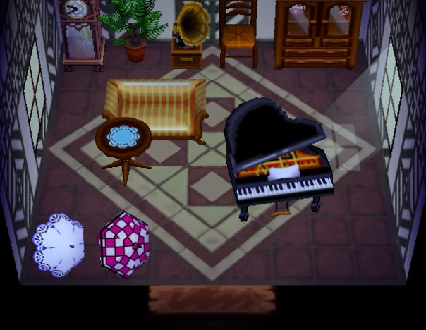 Animal Crossing Fabiola Casa Interior