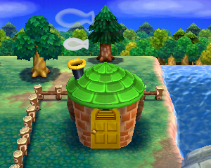 Animal Crossing: Happy Home Designer Iggly House Exterior