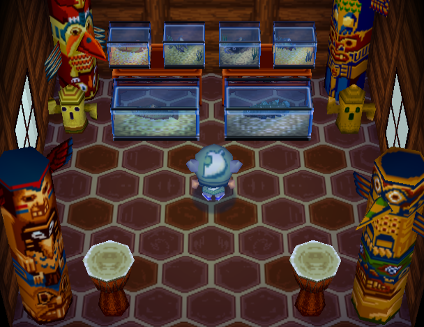 Animal Crossing Astillas Casa Interior