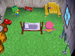 Animal Crossing: Wild World Jitters House Interior
