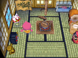 Animal Crossing: Wild World Kabuki House Interior