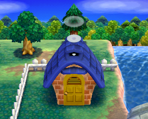 Animal Crossing: Happy Home Designer Кен жилой дом внешний вид