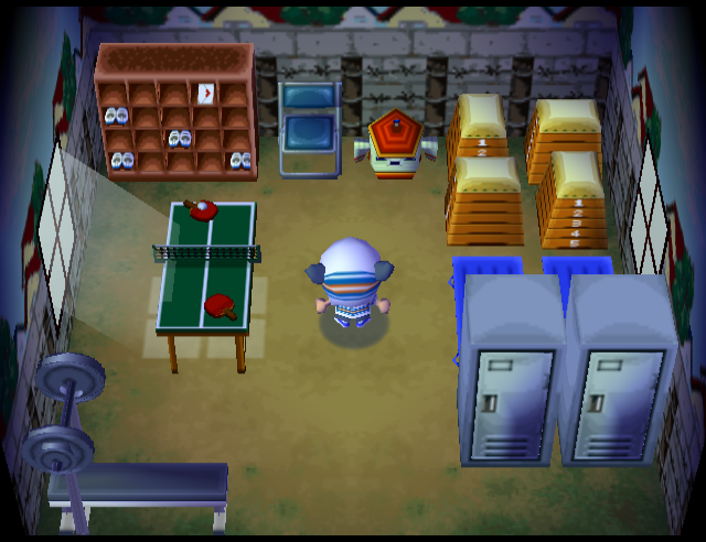 Animal Crossing Gatomán Casa Interior