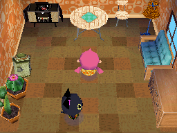 Animal Crossing: Wild World Kiki House Interior