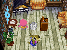 Animal Crossing: Wild World Antípoda Casa Interior
