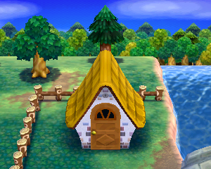 Animal Crossing: Happy Home Designer Knox House Exterior