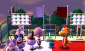Animal Crossing: Happy Home Designer Леонардо жилой дом Интерьер