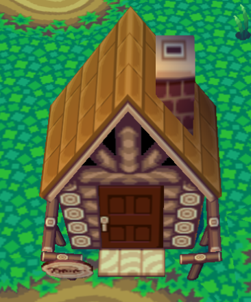 Animal Crossing Леонардо жилой дом внешний вид