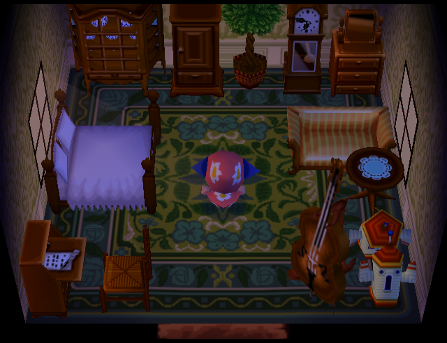 Animal Crossing Leopold House Interior