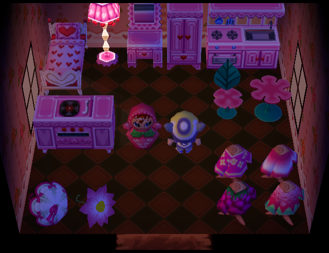 Animal Crossing Liz жилой дом Интерьер