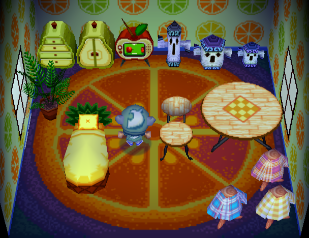 Animal Crossing Lolly House Interior