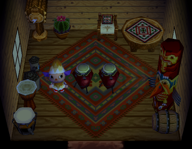 Animal Crossing Louie House Interior