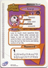露西 e-card 背面