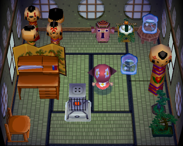 Animal Crossing Lucy Casa Interieur