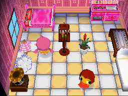 Animal Crossing: Wild World Maelle House Interior