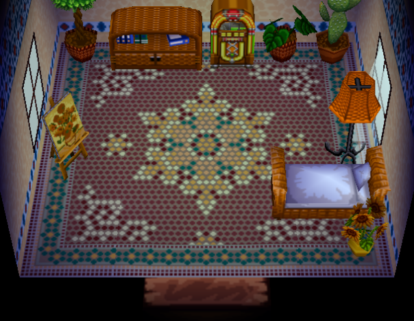 Animal Crossing Mallary House Interior