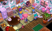Animal Crossing: Happy Home Designer Marlies Haus Innere