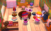 Animal Crossing: Happy Home Designer Rita Casa Interior