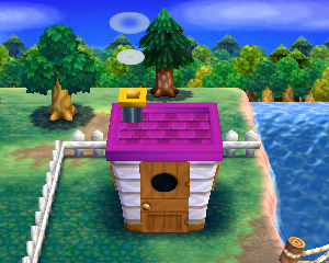 Animal Crossing: Happy Home Designer Mathilda House Exterior