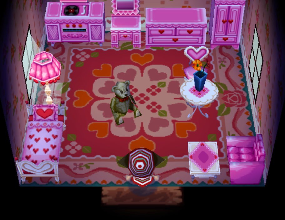 Animal Crossing Megumi жилой дом Интерьер