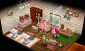 Animal Crossing: Happy Home Designer Paloma Casa Interior