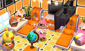 Animal Crossing: Happy Home Designer Grisette Maison Intérieur