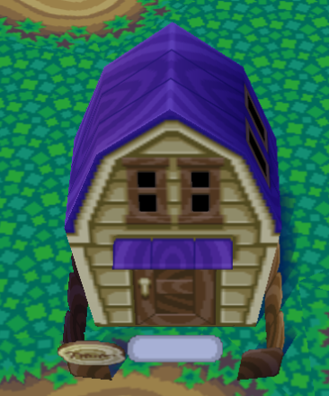 Animal Crossing Миранд жилой дом внешний вид