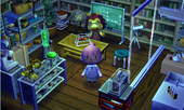 Animal Crossing: Happy Home Designer Mott House Interior