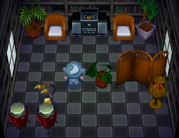 Animal Crossing Pécora Casa Interior