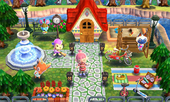 Animal Crossing: Happy Home Designer Нан жилой дом Интерьер
