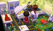 Animal Crossing: Happy Home Designer Olivia House Interior