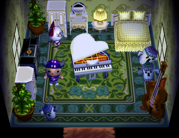 Animal Crossing Olivia House Interior