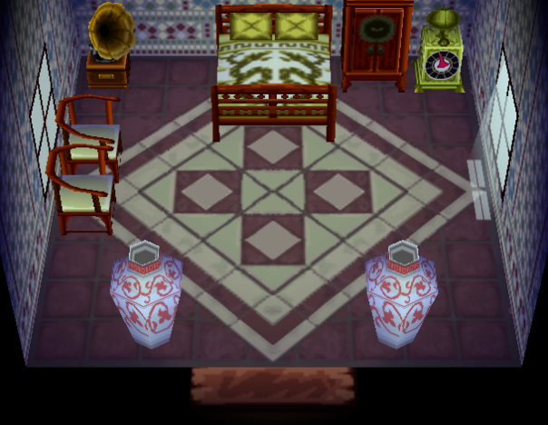 Animal Crossing Ópalo Casa Interior
