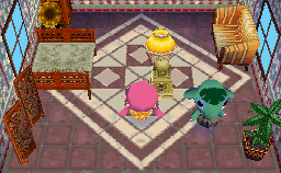 Animal Crossing: Wild World Ópalo Casa Interior