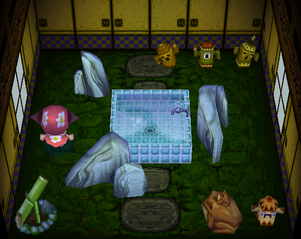 Animal Crossing Oto Casa Interior