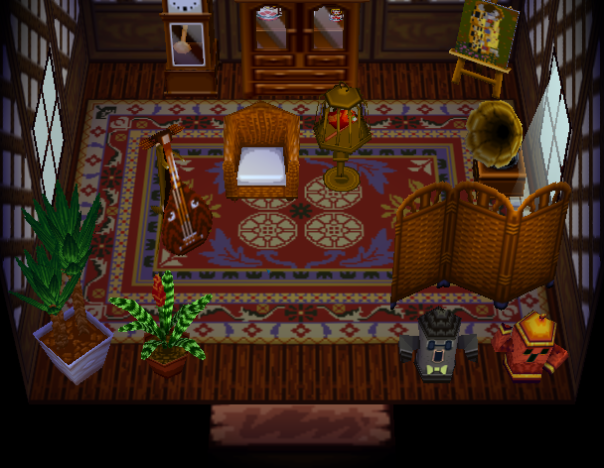 Animal Crossing Pango House Interior