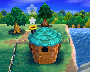 Animal Crossing: Happy Home Designer Pate House Exterior