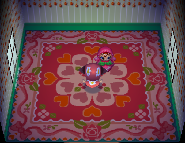 Animal Crossing Patricia жилой дом Интерьер