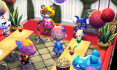 Animal Crossing: Happy Home Designer Wendy Maison Intérieur