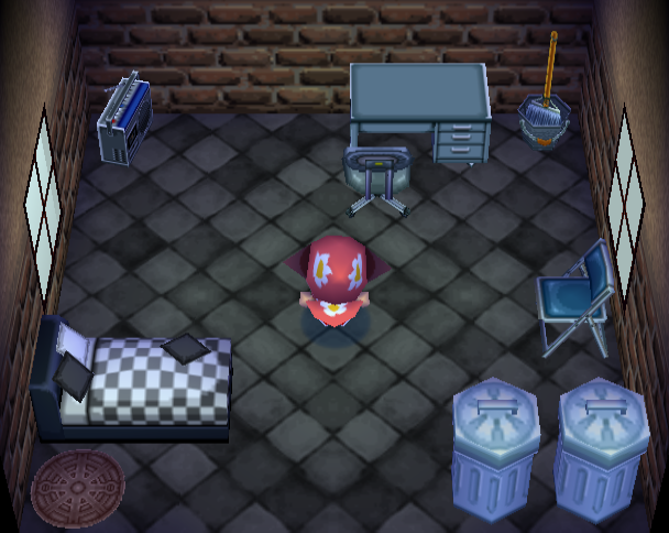 Animal Crossing Penny жилой дом Интерьер